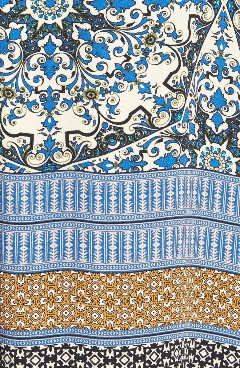 ASTR the Label ASTR Racerback Print Maxi Dress, Alternate, color, 