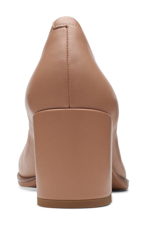 Clarks Freva 55 Court In Beige Leather In Animal Print