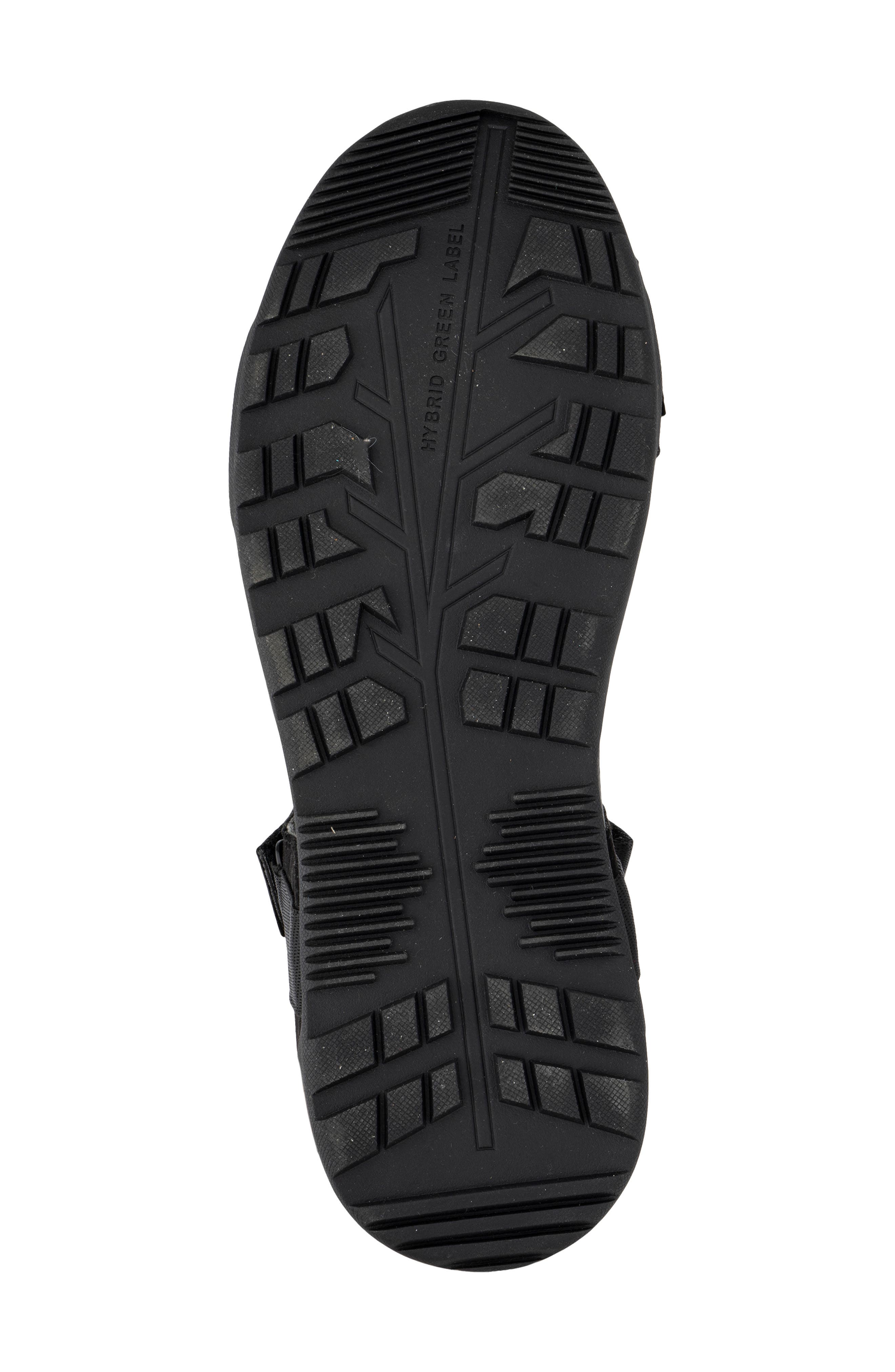 Hybrid Green Label Valley Sandal, Alternate, color, Black