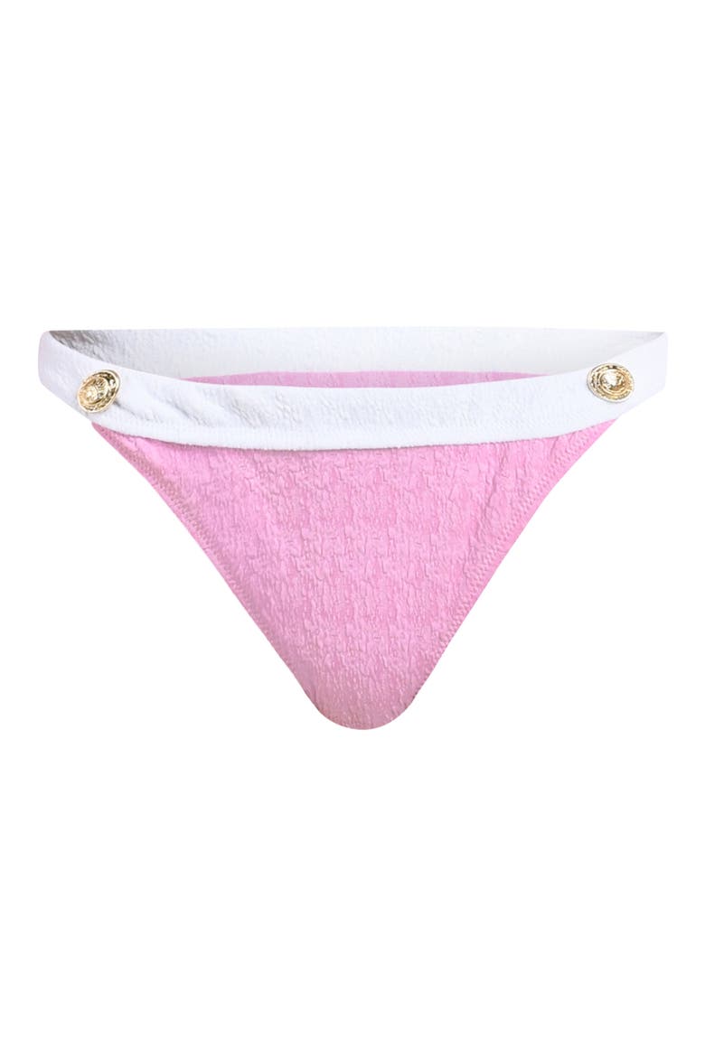 Jean Colorblock Bikini Bottoms, Alternate, color, BLUSH