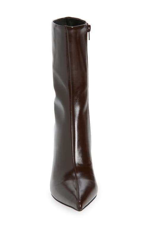Jeffrey Campbell Everynight Pointed Toe Bootie In Brown