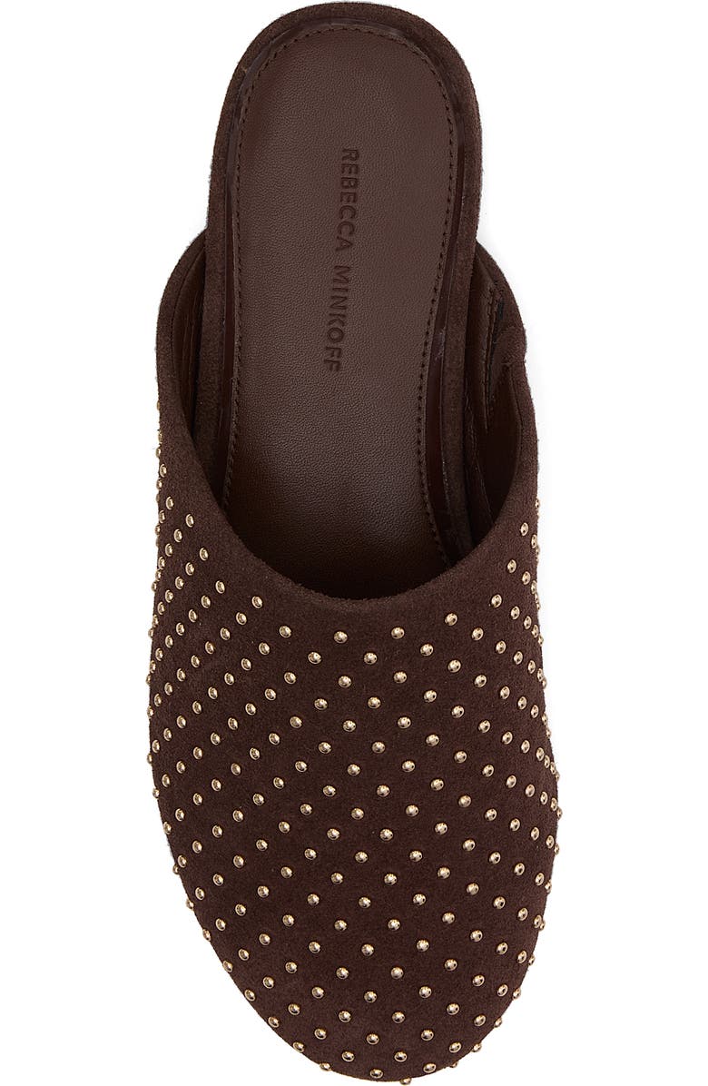 Rebecca Minkoff Studded Mule, Alternate, color, Brunette
