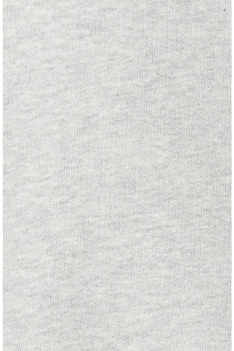 Deer Appliqué Stretch Cotton Sweatshirt, Alternate, color, PALE GREY MELANGE