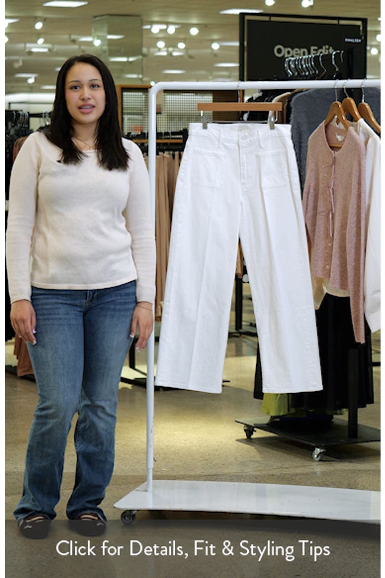 The Maven Patch Pocket Ankle Straight Leg Jeans video