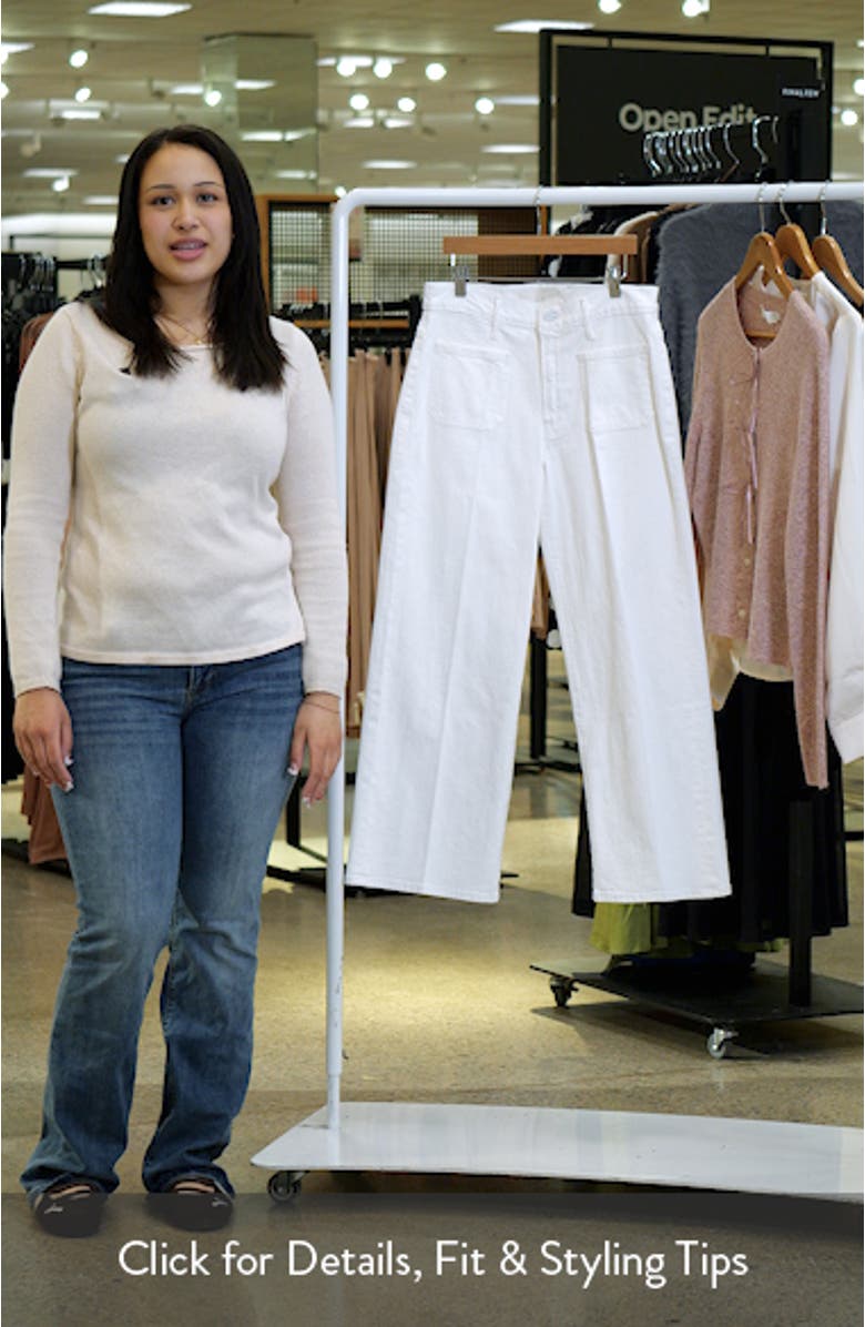 The Maven Patch Pocket Ankle Straight Leg Jeans, sales video thumbnail