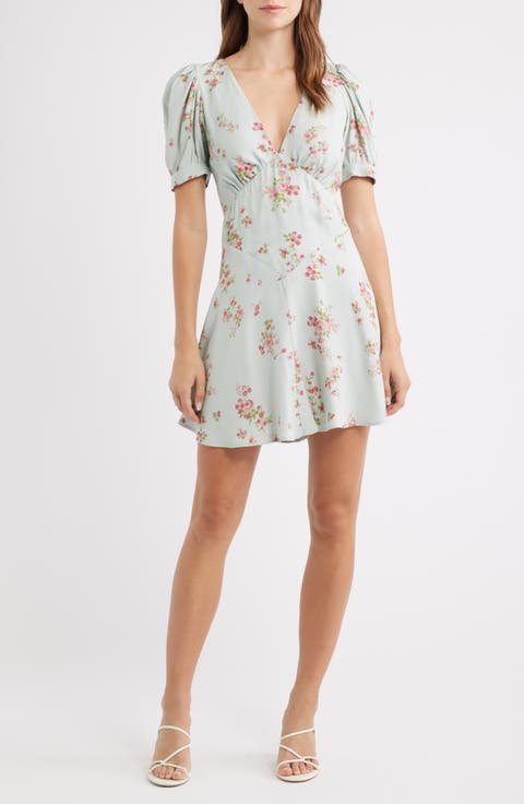 Naira Puff Sleeve Minidress