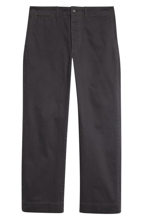 Cotton Herringbone Twill Field Pants