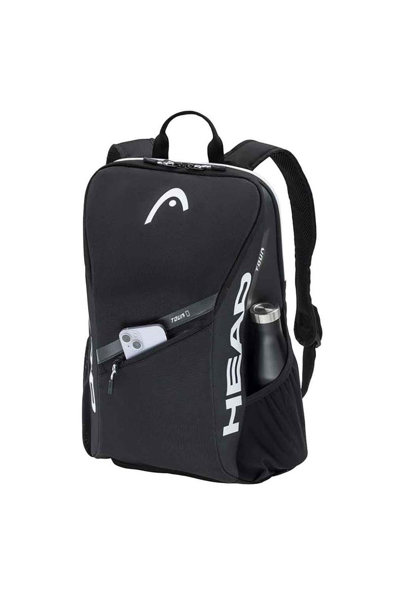 Tour 25L Tennis Backpack, Alternate, color, Black