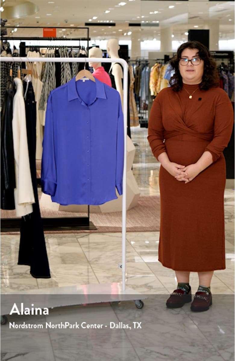 The Smooth Ex-Boyfriend Satin Shirt, sales video thumbnail