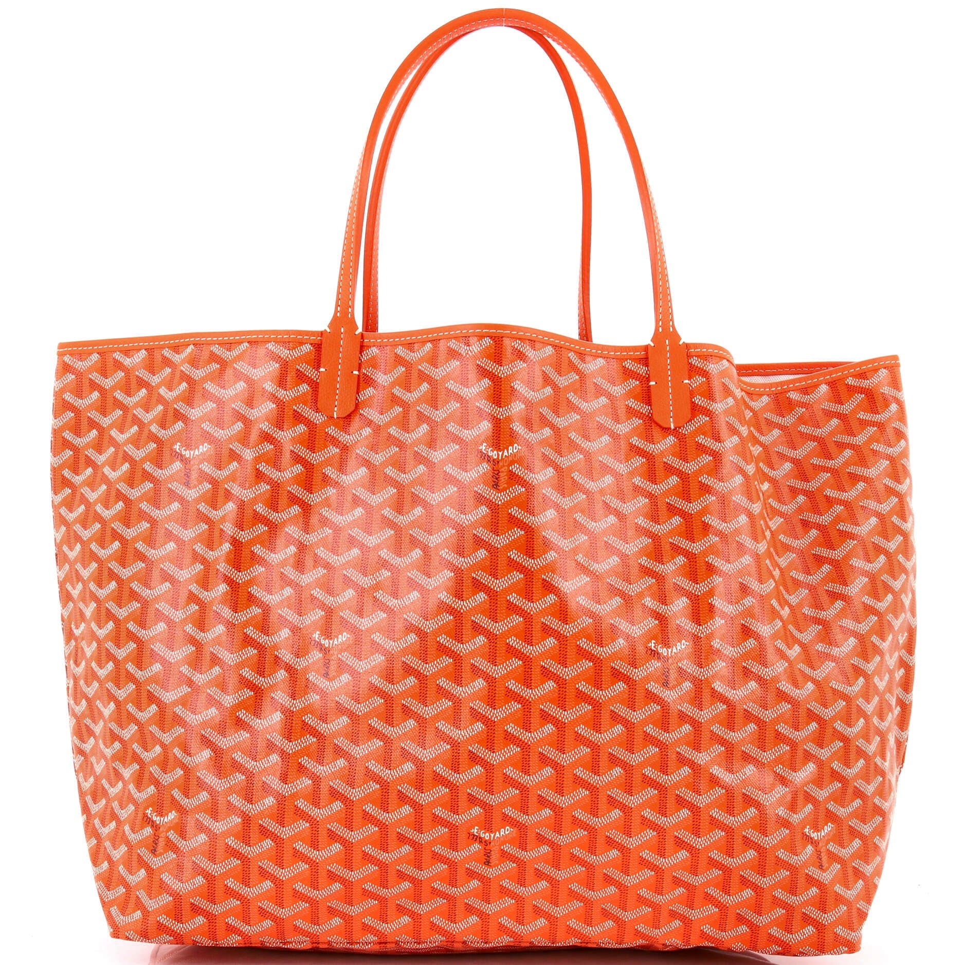 Saint Louis Tote Coated Canvas GM, Main, color, Orange