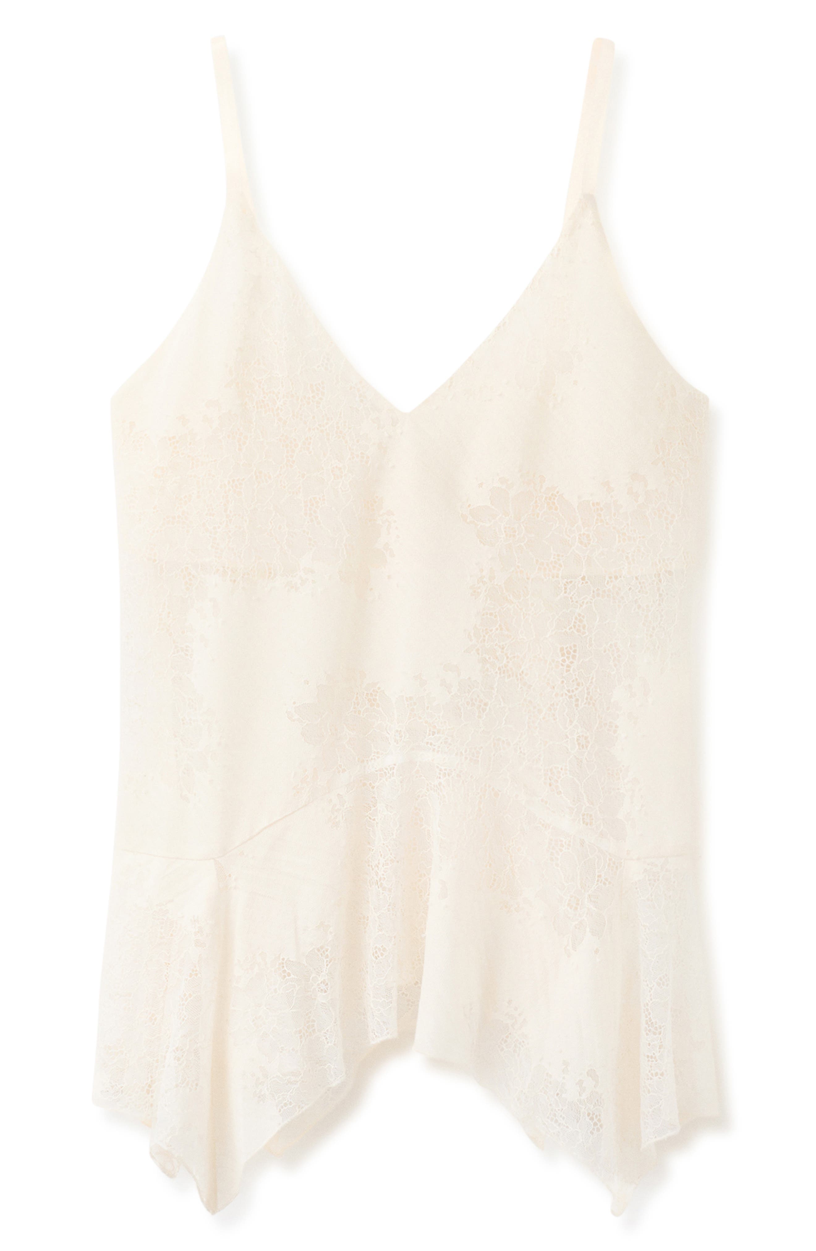 Crumble Lace Handkerchief Camisole