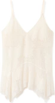 MANGO Crumble Lace Handkerchief Camisole