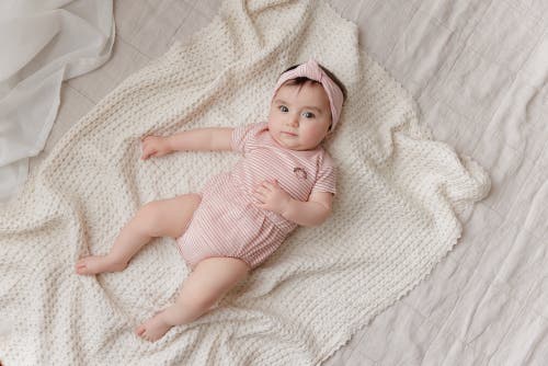 Ely's & Co. Metallic Stripe Collection In Pink