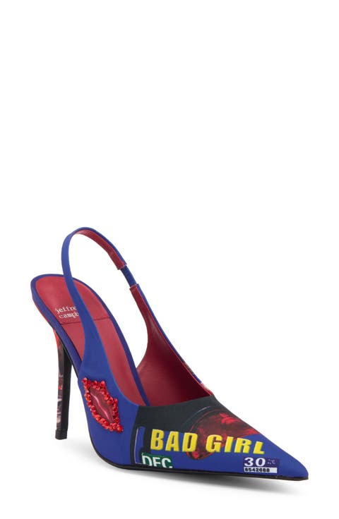 Surpass Slingback Pointed Toe Pump (Women)