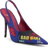 Jeffrey Campbell Surpass Slingback Pointed Toe Pump