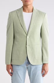 Lucky Brand Bird's Eye Piqué Knit Sport Coat