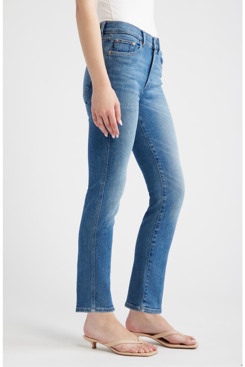 Mara Instasculpt™ Mid Rise Ankle Straight Leg Jeans, Alternate, color, CRISP AIR