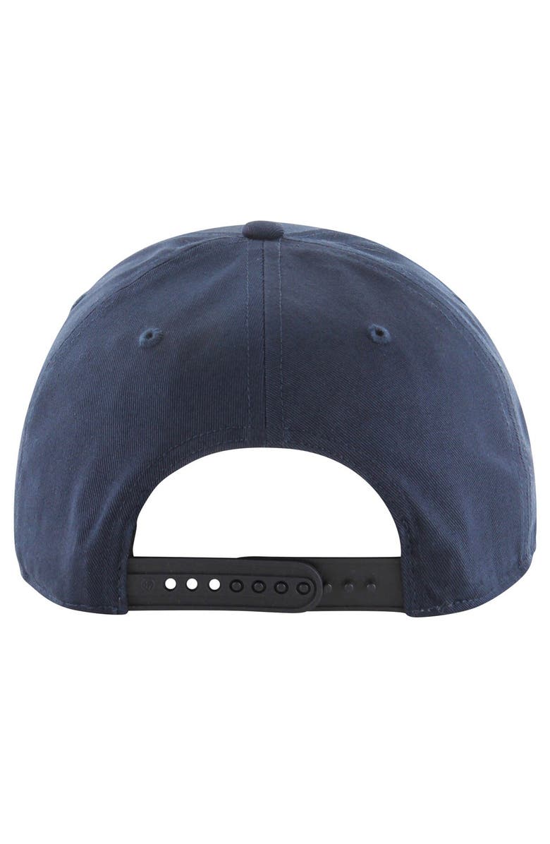 '47 Men's '47  Navy Memphis Grizzlies Overhand Logo Hitch Adjustable Hat, Alternate, color, 