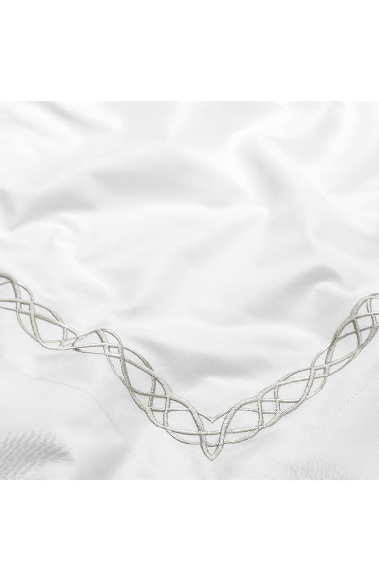 Togas Mia pillowcase, Alternate, color, White