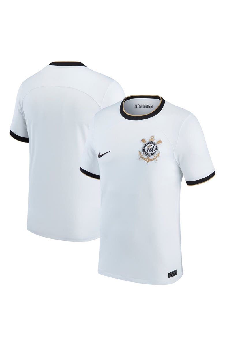Nike Youth Nike White Corinthians 2022/23 Home Replica Jersey, Main, color,