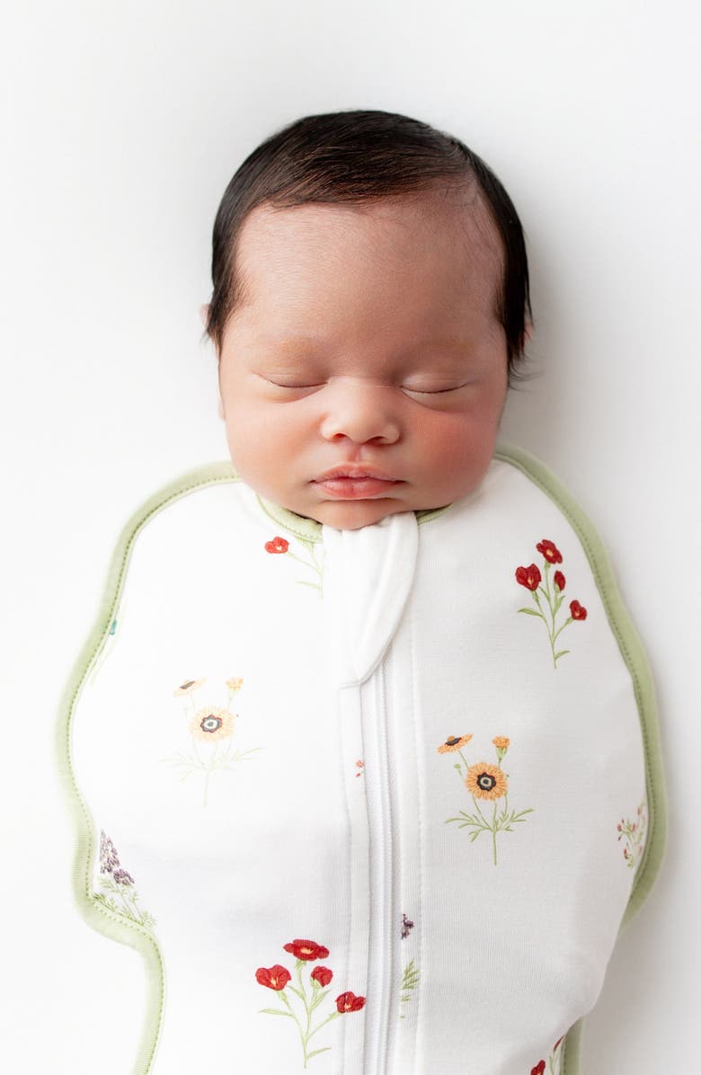 Kyte BABY Wildflower 0.5 TOG Swaddle Bag, Alternate, color, Wildflower