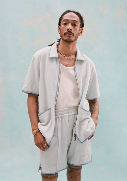 Tombolo 'standard Issue' Cabana Shorts In Sky Blue