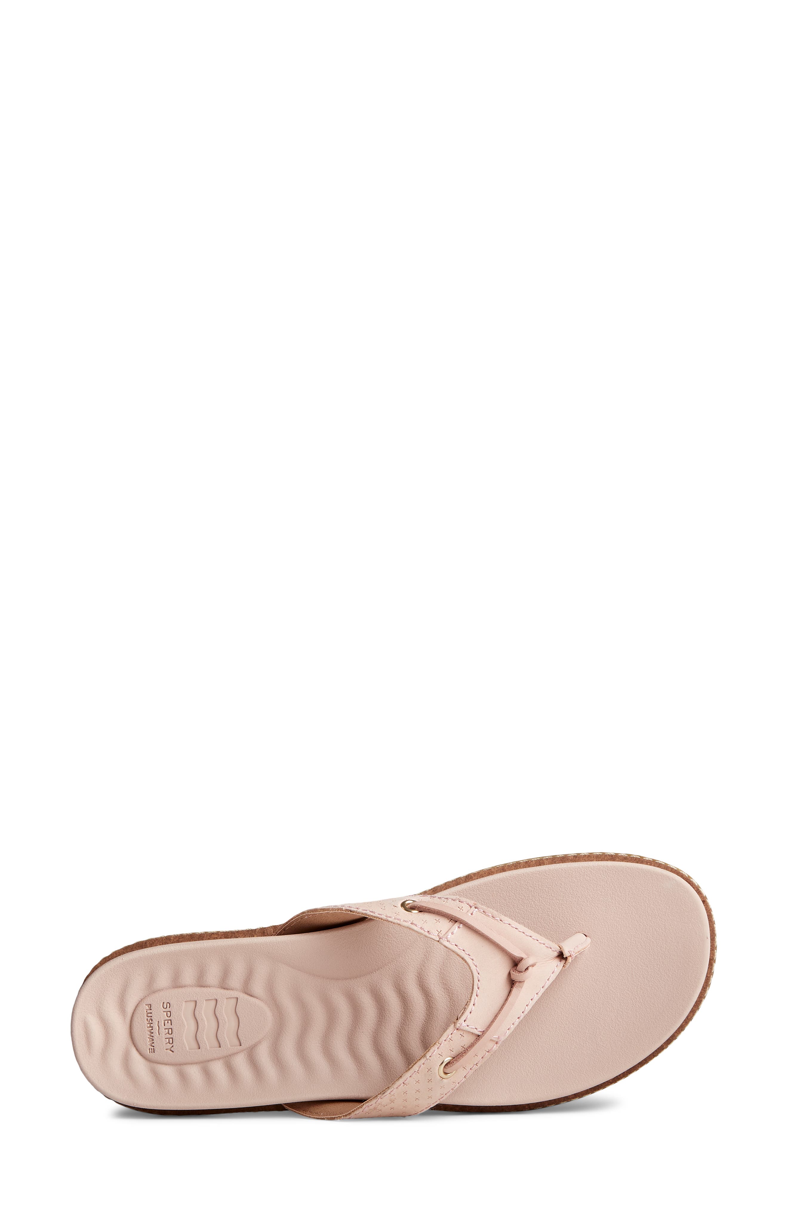 Waveside Flip Flop, Alternate, color, BLUSH
