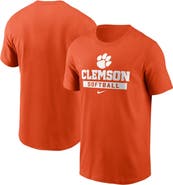 Nike Men's Nike Orange Clemson Tigers Softball T-Shirt
