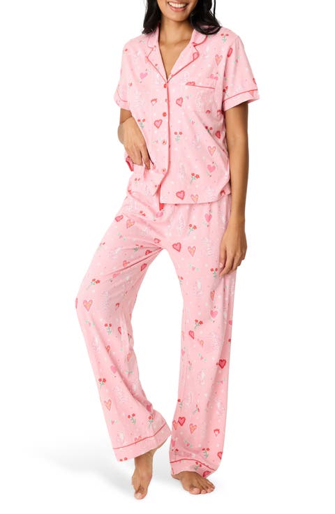 Whimsy Cotton Blend Pajamas (Regular & Plus)