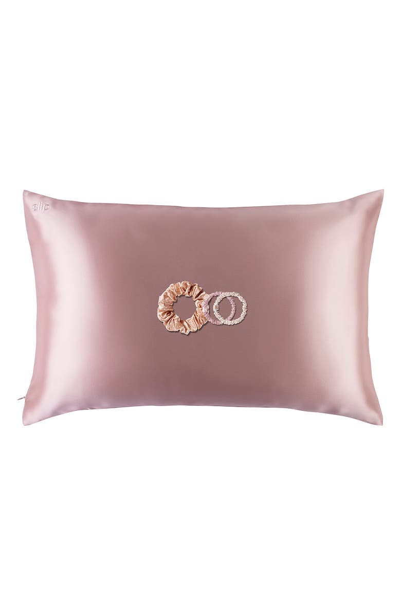 slip Pillowcase & Scrunchie Set (Nordstrom Exclusive) USD $115 Value, Main, color,