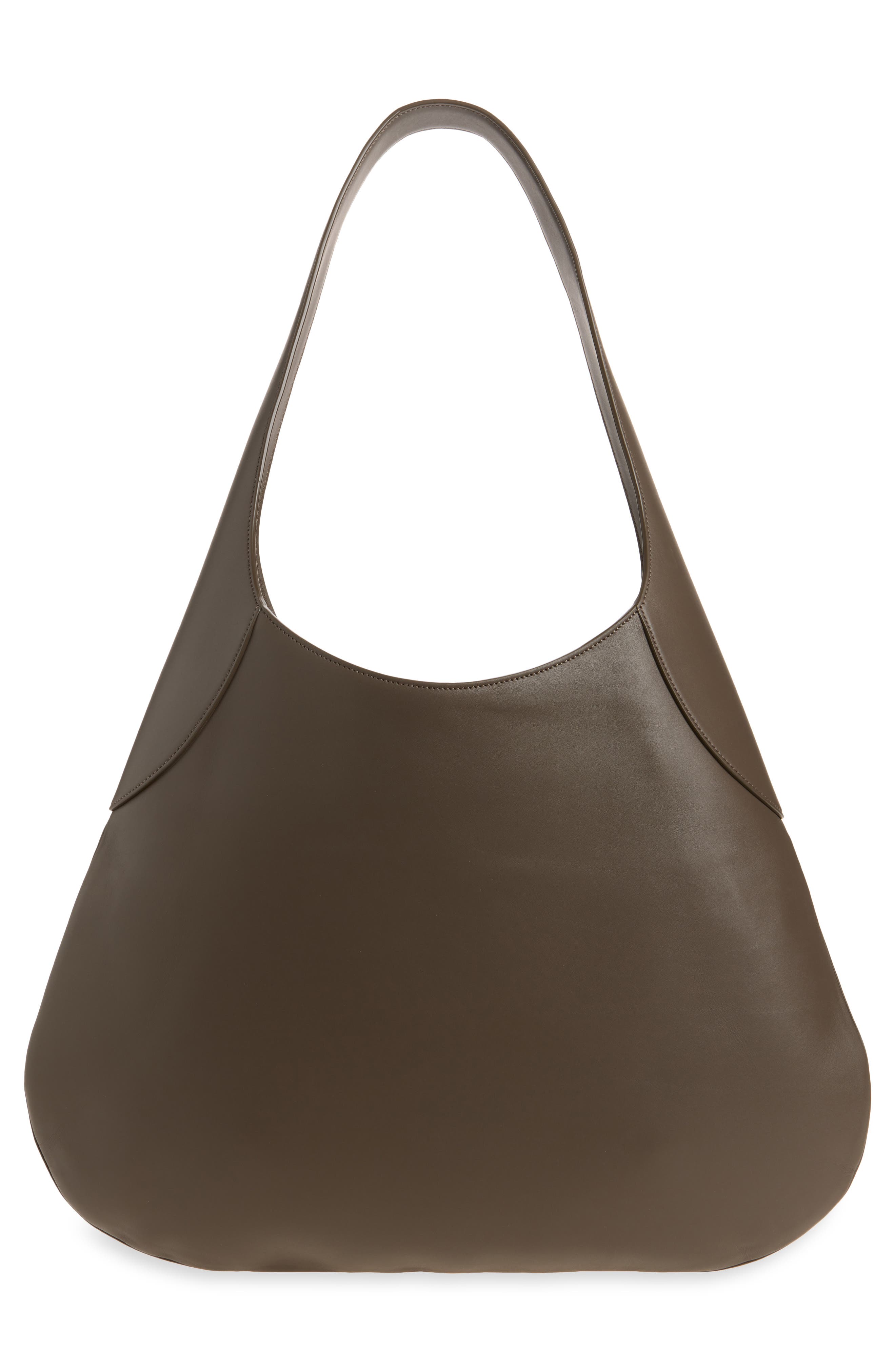 Large Joan Leather Hobo Bag, Alternate, color, ELEPHANT