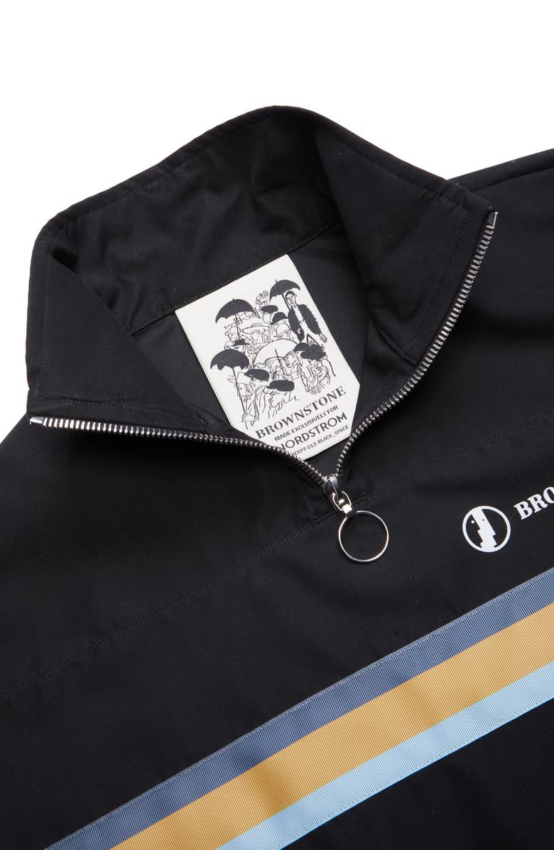 Brownstone Pullover Track Jacket, Alternate, color, 