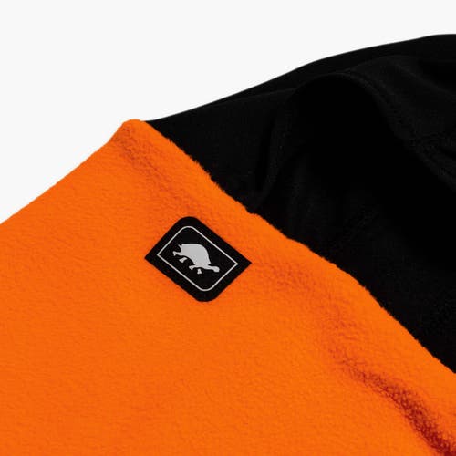 Turtle Fur Fleece Shellaclava Balaclava In Orange