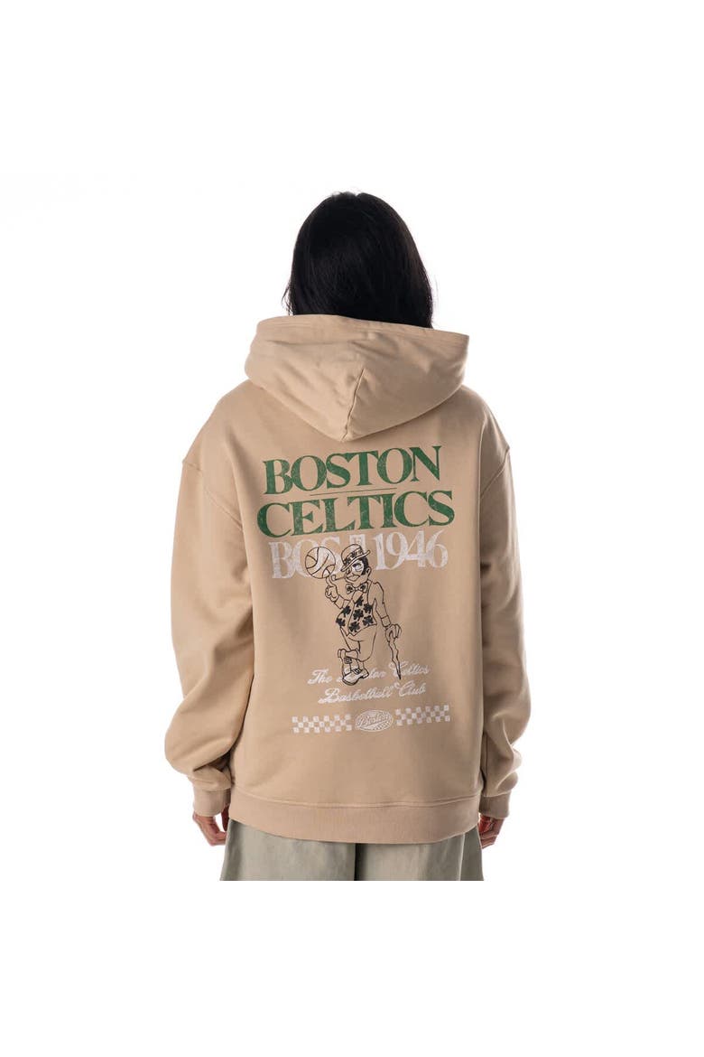 Unisex The Wild Collective  Tan Boston Celtics Mantra Premium Hoodie, Alternate, color, Tan