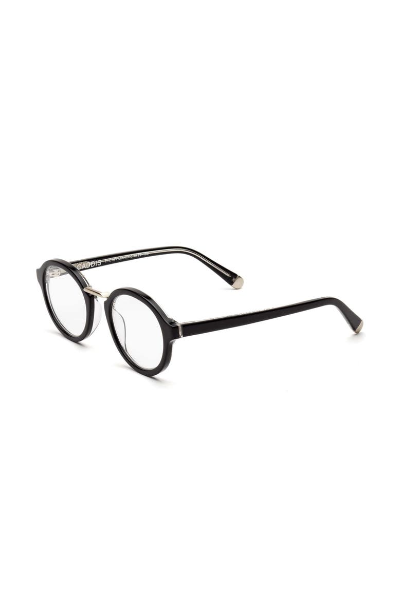 Caddis Gramophone | Reading Glasses, Alternate, color, Gloss Black And Vodka
