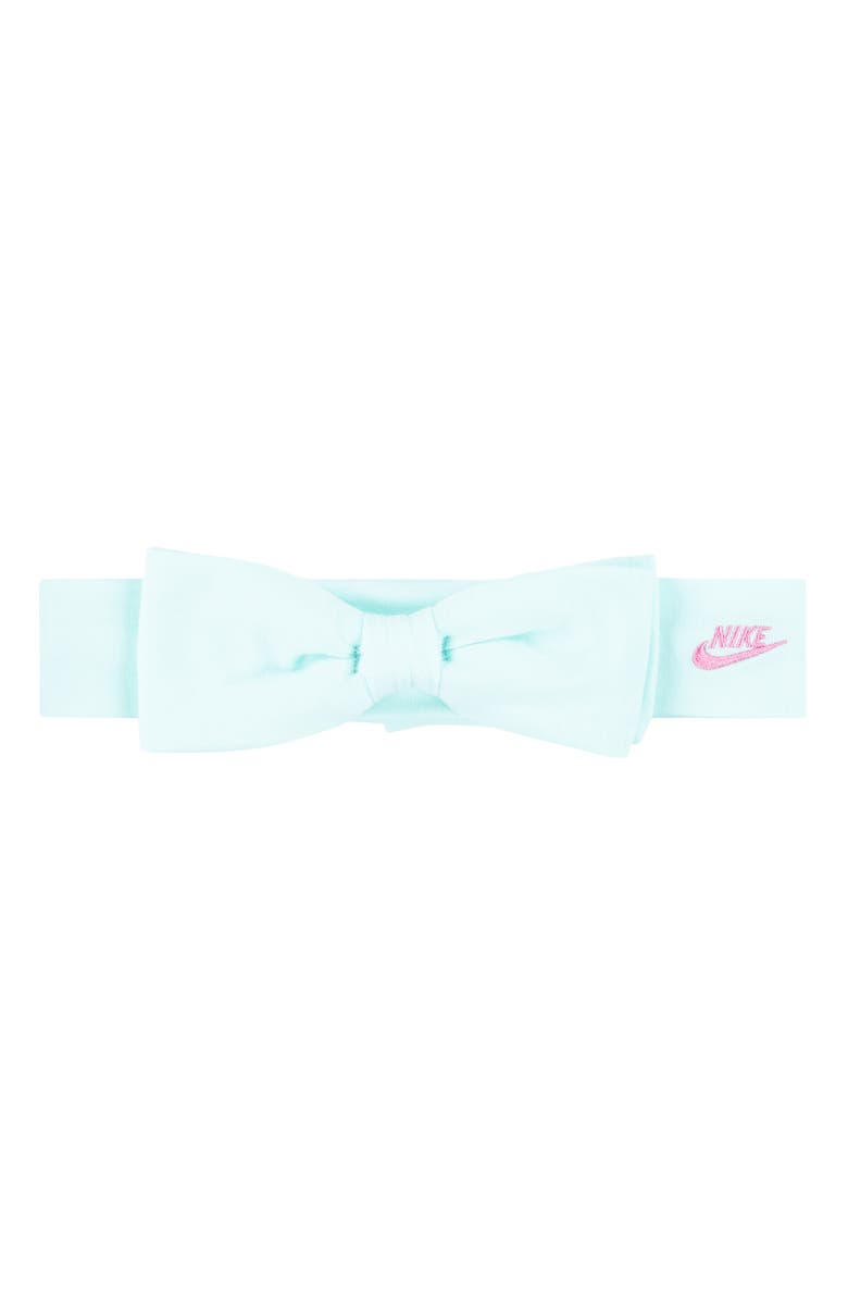 Nike 3-Piece 'N' Is For Nike Bodysuit, Bib & Headband Set, Alternate, color, 