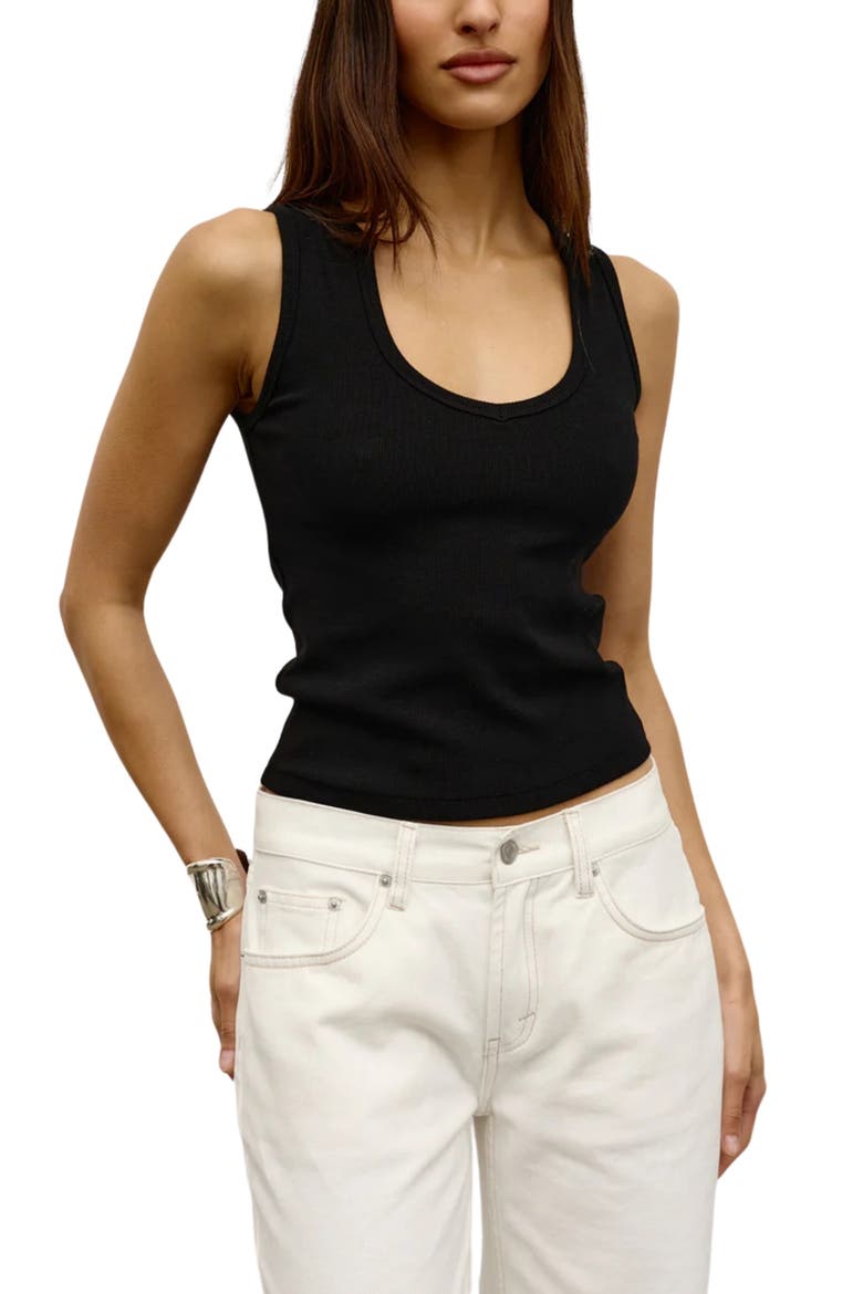 Devon Tank, Alternate, color, BLACK