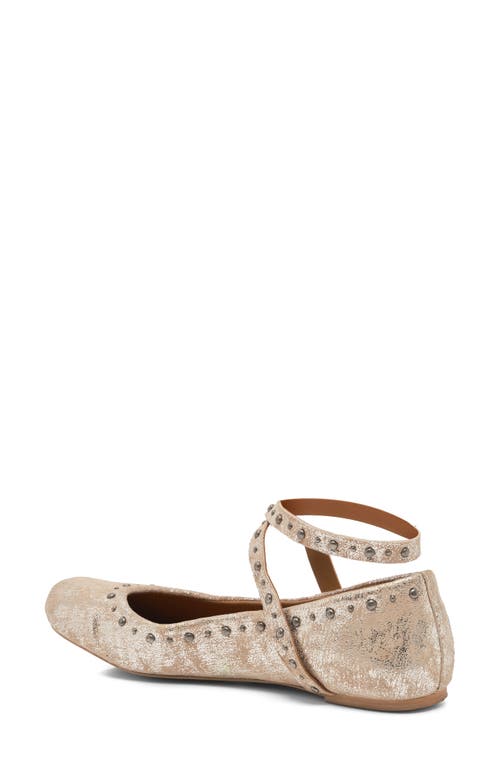 Free People Grace Ankle Strap Ballet Flat In Multi