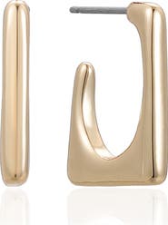 Ettika Geometric Hoop Earrings