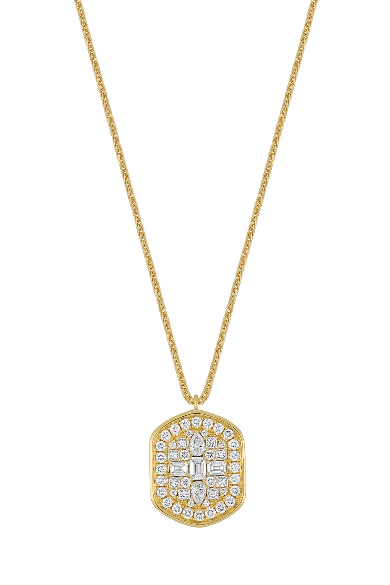 Gatsby Diamond Pendant Necklace, Main, color, 18K YELLOW GOLD
