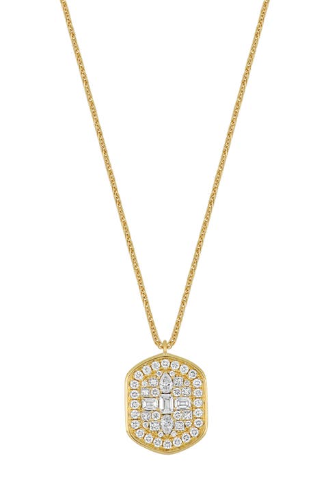 Gatsby Diamond Pendant Necklace