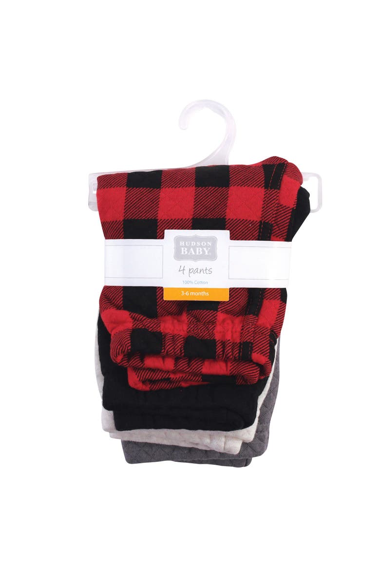 Quilted Jogger Pants 4pk, Alternate, color, Buffalo Plaid