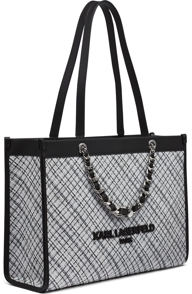 KARL LAGERFELD PARIS Savoie Tote, Alternate, color,