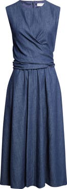 Altuzarra Penny Draped Denim Dress
