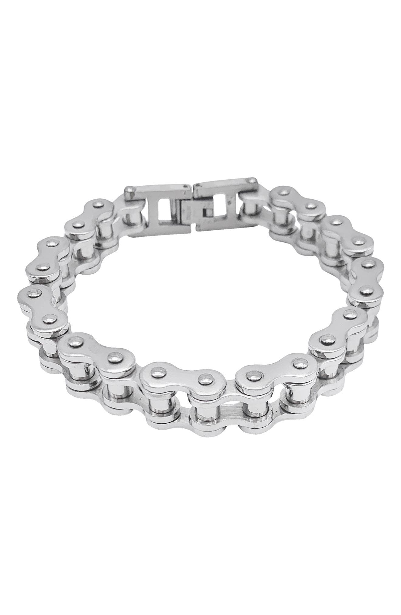 Adornia Water Resistant Bicycle Chain Bracelet