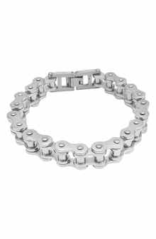 Adornia Water Resistant Bicycle Chain Bracelet