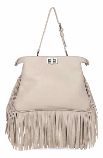 Bailey Leather Fringe Satchel