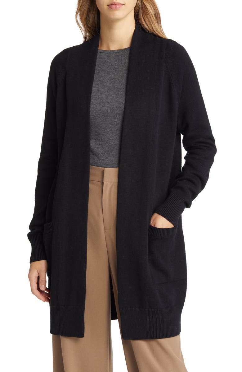 Nordstrom Open Front Cardigan, Main, color,