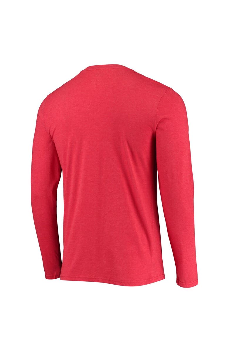 CONCEPTS SPORT Men's Concepts Sport Black/Red Chicago Bulls Long Sleeve T-Shirt & Pants Sleep Set, Alternate, color, Black