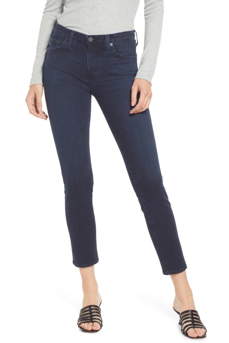 Prima Ankle Cigarette Jeans, Main, color, 3 YEARS DARK BLOOM